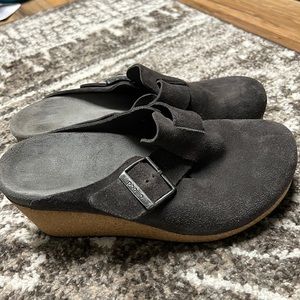 Birkenstock papillo wedge shoes size 6